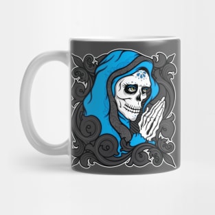 La Virgen Catrina (Blue Version) Mug